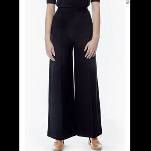 BY DESIGN Julianna Ponte Pants wide Leg Black Small S NWT